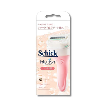 Shick Intuition Razor Moist Skin (Includes Handle + 1 Replacement Blade)