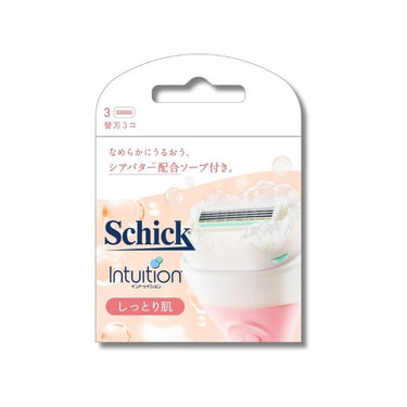 Shick Intuition Razor Moist Skin (3 Replacement Blades)