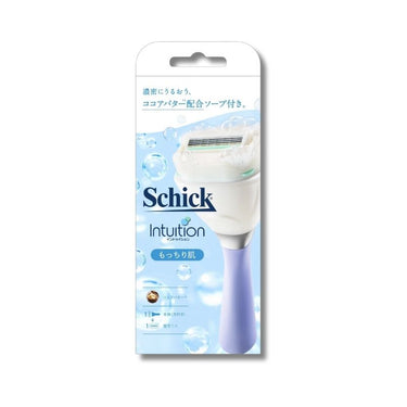 Shick Intuition Razor Moist Skin (Includes Main Unit + 1 Replacement Blade)