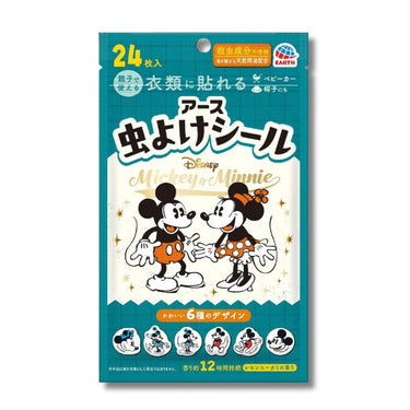 虫よけシール ミッキー&ミニー 24枚入