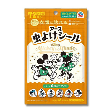 虫よけシール ミッキー&ミニー 72枚入