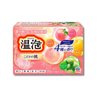 温泡 ONPO 入浴剤 こだわり 桃