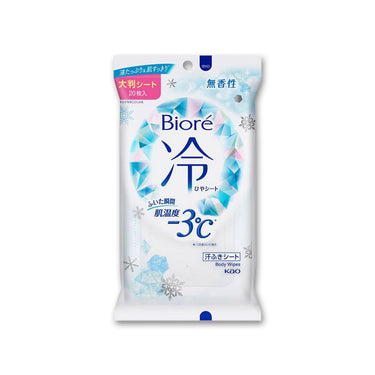 Kao Biore Cooling Sheet Large Size 20 Sheets Refresh Floral Scent