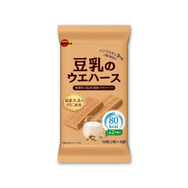 Wafers de leite de soja