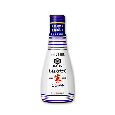 いつでも新鮮 しぼりたて生しょうゆ