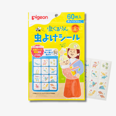 虫くるりん 虫よけシール