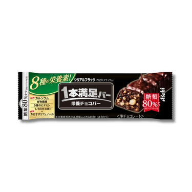 アサヒ 1本満足バー シリアル ブラック 糖類80%オフ
