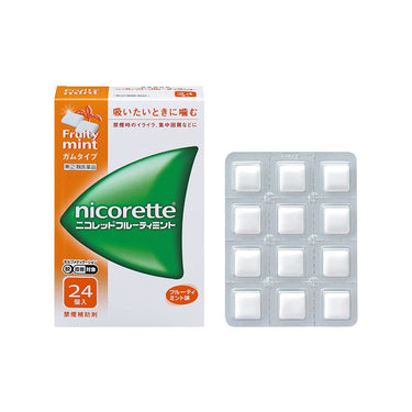 JNTL Consumer Health Nicorette Fruity Mint 24 pieces