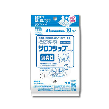 Hisamitsu Pharmaceutical Nobinobi Salonship Fit α Odorless 10 Sheets
