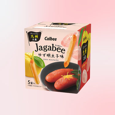 Jagabee (じゃがビー) sabor yuzu e ovas de peixe picantes