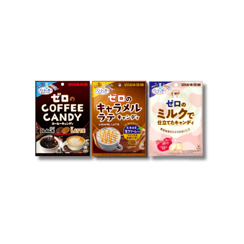 UHA Mikakuto Zero Candy | Sugar-Free! Delicious and Enjoyable Low UHA Mikakuto Zero Candy | Sugar-Free! Delicious and Enjoyable Low