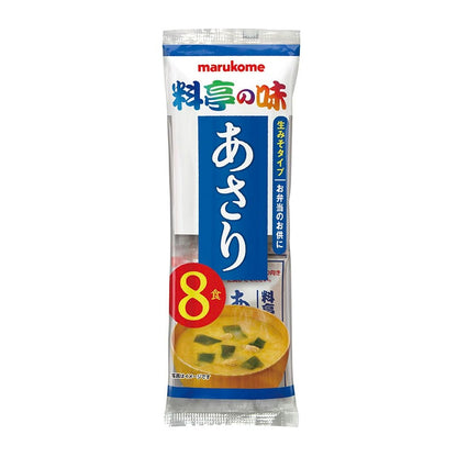 マルコメ 即席生みそ汁 料亭の味 シリーズあおさ 8袋入