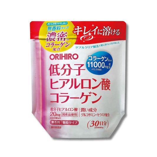 ORIHIRO 低分子ヒアルロン酸コラーゲン 袋180g