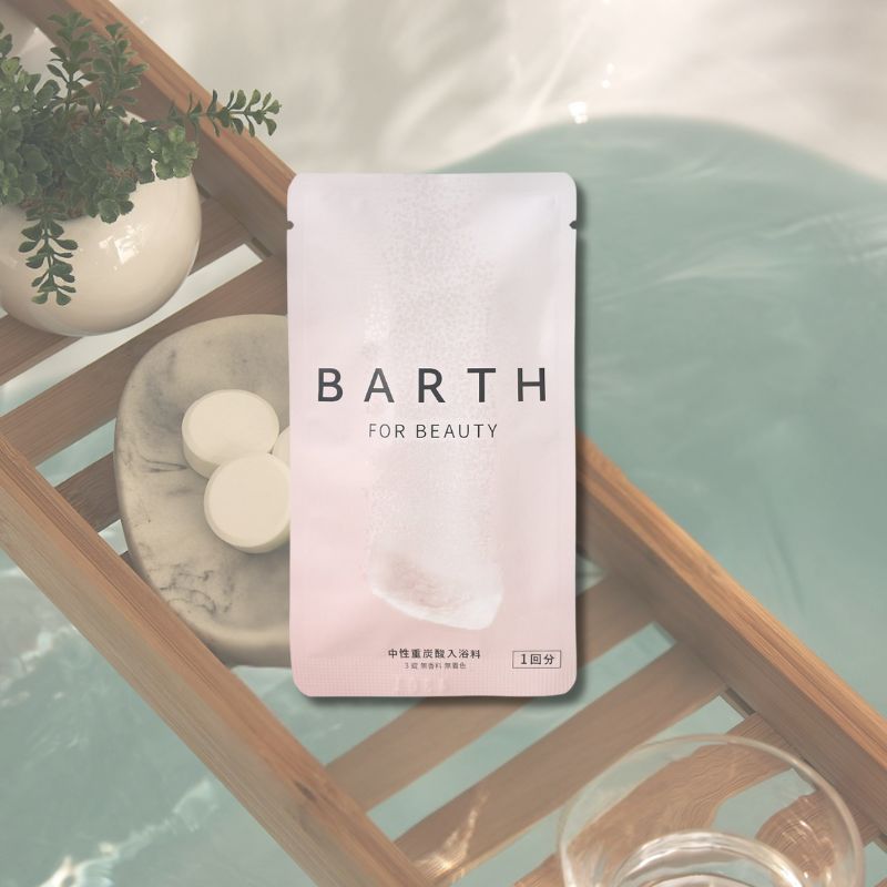 BARTH 中性重炭酸 入浴料 15.5g×3錠入