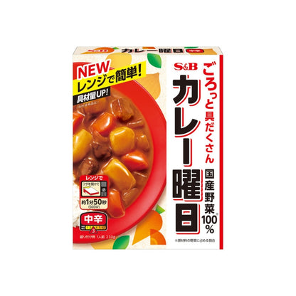 S&B カレー曜日 230g