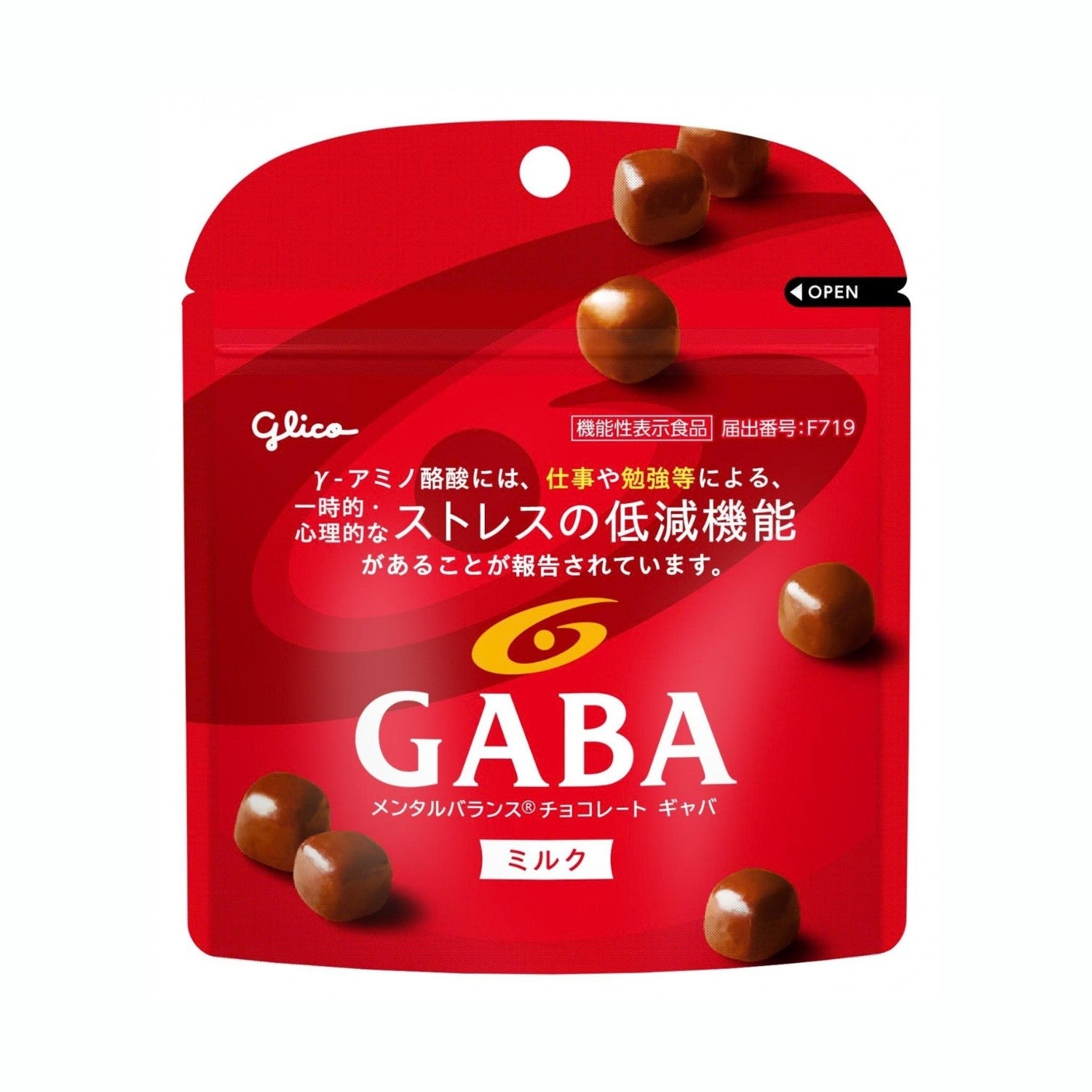 Ezaki Glico GABA Mental Balance Chocolate 51g｜Functional