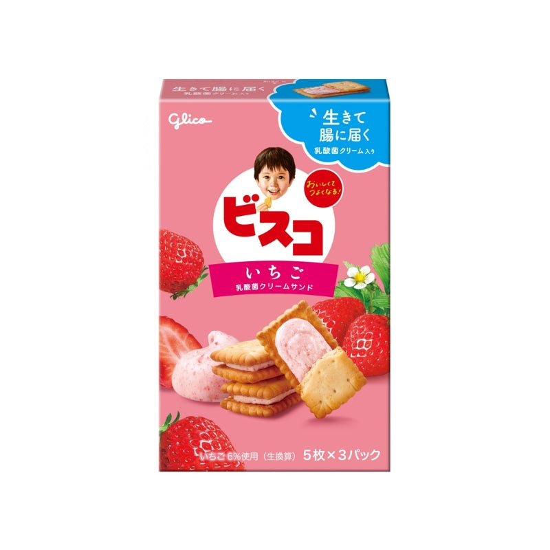 Glico ビスコ 5個 x 3袋入