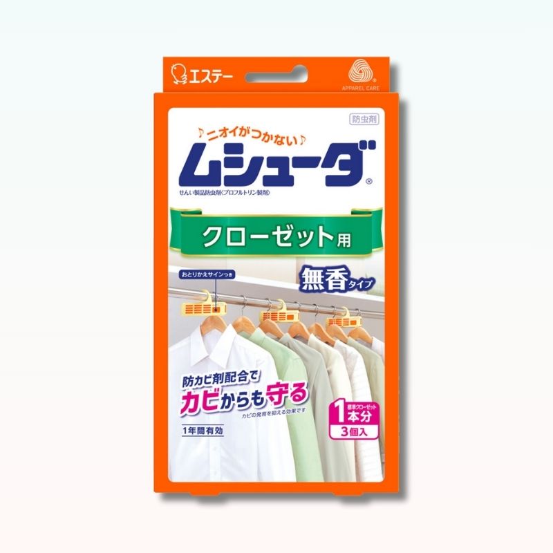 エステー ムシューダ クローゼット用 3個入