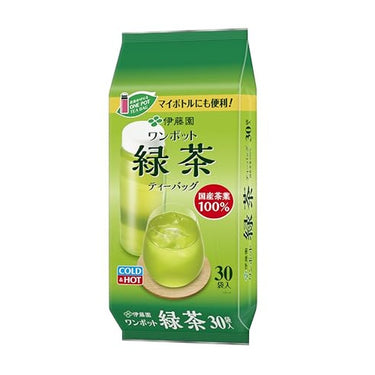 ワンポット 抹茶入り緑茶 ティーバッグ