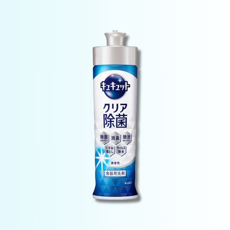 Kao キュキュット クリア除菌 微香性 220ml