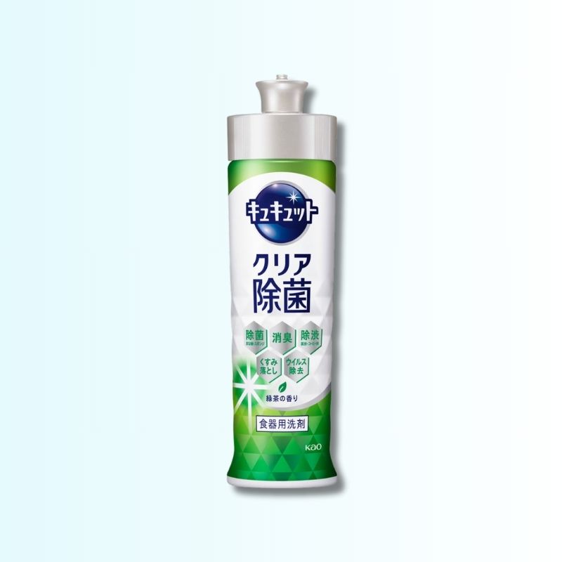 Kao キュキュット クリア除菌 緑茶の香り 220ml