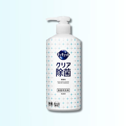 Kao キュキュット クリア除菌 微香性 480ml（ポンプ）