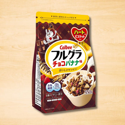 Calbee フルグラ チョコバナナ 550g