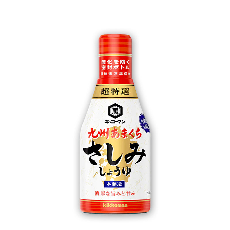 キッコーマン 超特選  九州あまくち  さしみしょうゆ200ml