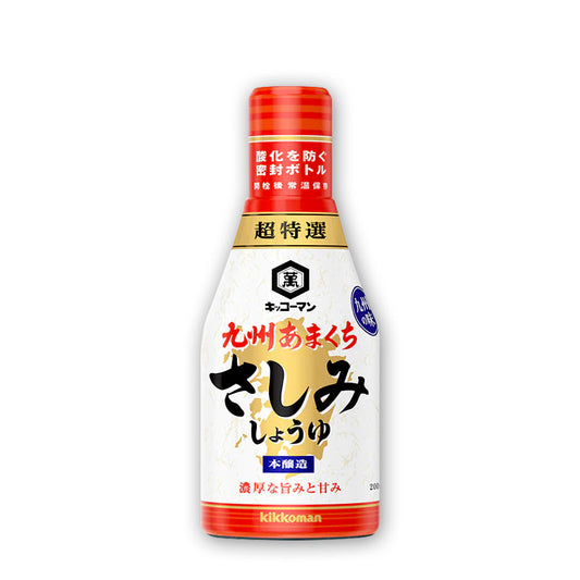 キッコーマン 超特選  九州あまくち  さしみしょうゆ200ml