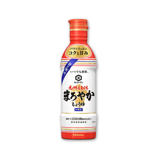 キッコーマン いつでも新鮮 九州うまくち まろやかしょうゆ450ml