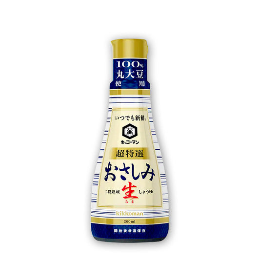 キッコーマン いつでも新鮮 おさしみ生しょうゆ200ml