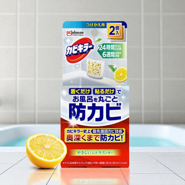 Kabikiller Just Place in the Bath Anti-Mold Gel Gentle Citrus Scent