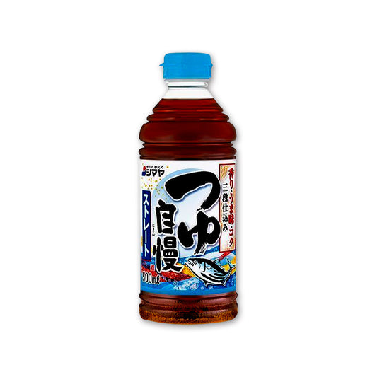 シマヤ つゆ自慢 ストレート500ml