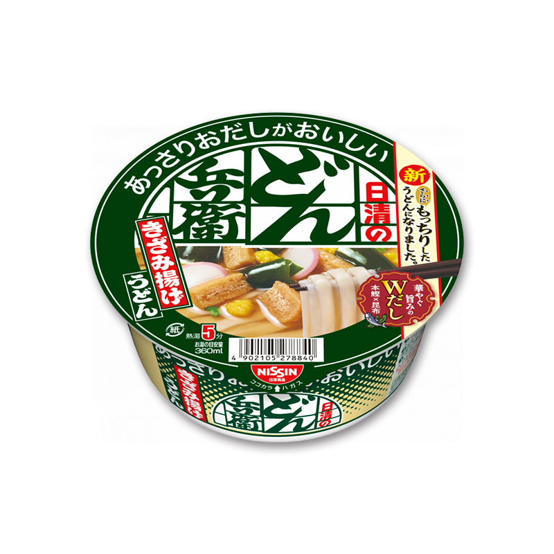 日清 あっさりおだしがおいしいうどん どん兵衛肉だしうどん