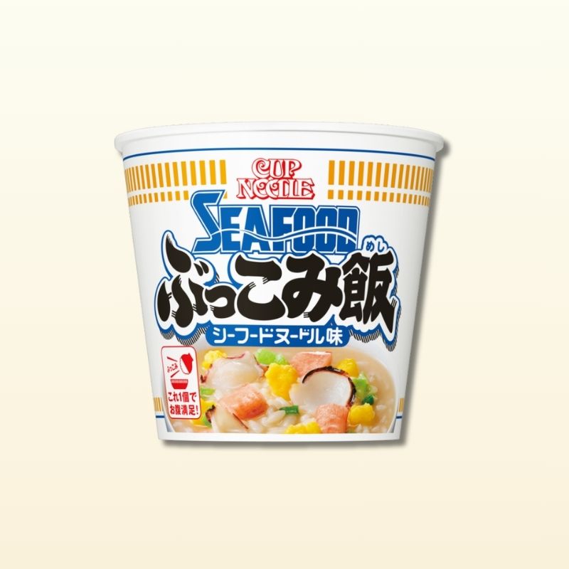 日清 カップヌードル ぶっこみ飯 シーフードヌードル味