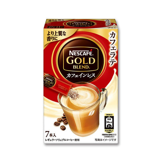 ネスレ ネスカフェ ゴールドブレンド カフェインレス スティックコーヒー