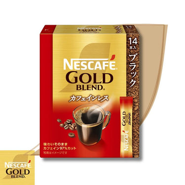 Nescafe Gold Blend Decaffeinated 14 Sticks (Stick Type)