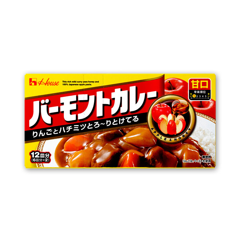 ハウス食品 バーモントカレー中辛 115g