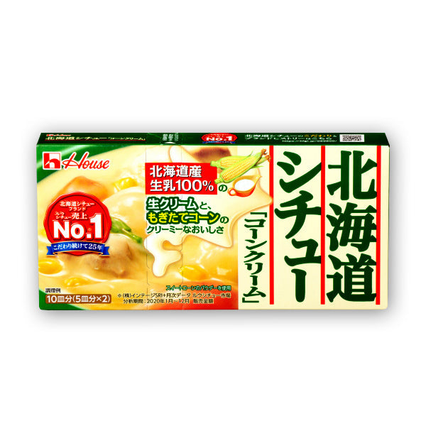 ハウス食品 北海道シチュー コーンクリーム180g