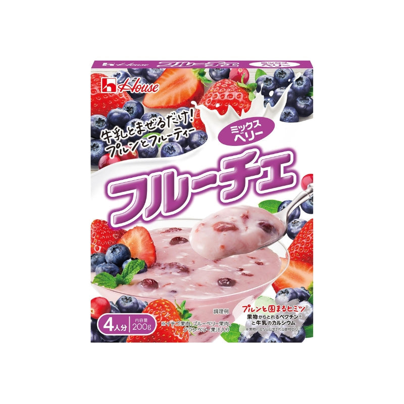 ハウス食品 フルーチェ シリーズメロン 50g x 4個入