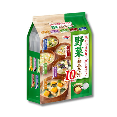 關鍵是冷凍乾燥！蔬菜味噌湯