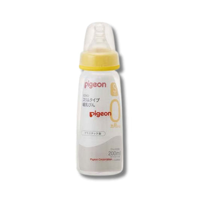 pigeon 哺乳びん プラスチック製 スリムタイプ 200ml