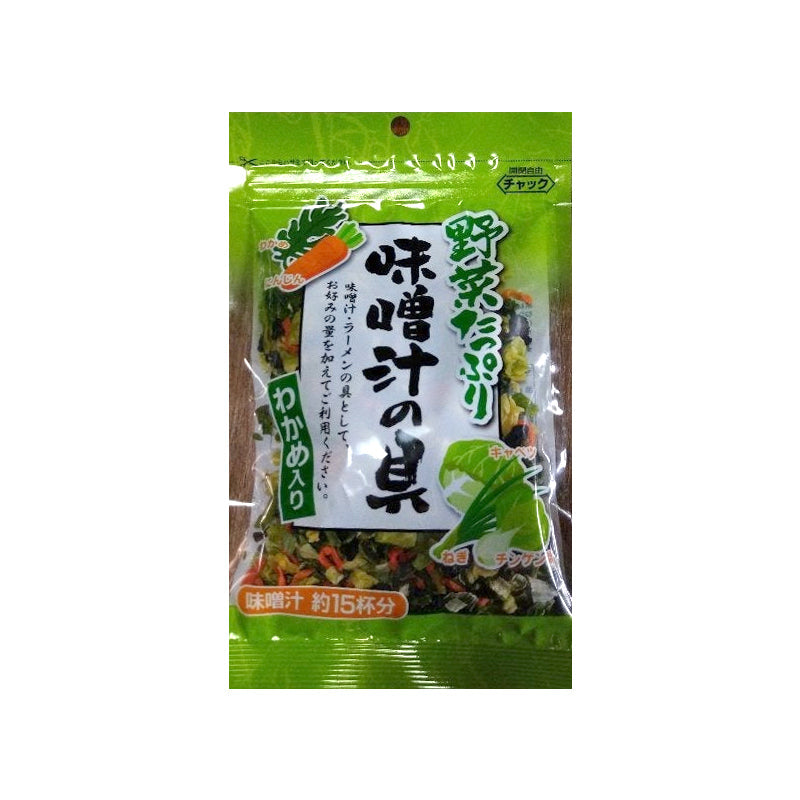 藤沢食品 野菜たっぷり味噌汁の具