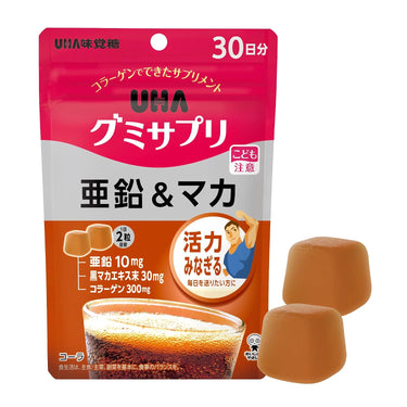 UHA Gummy Supplement Zinc & Maca Cola Flavor