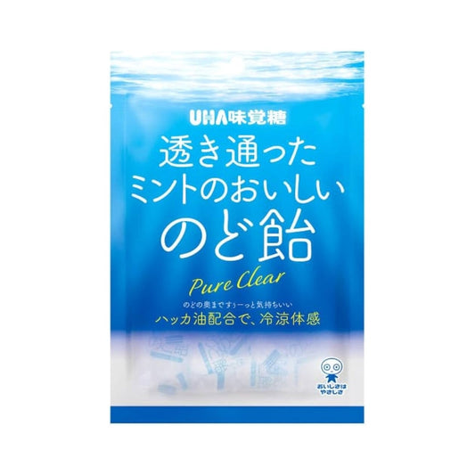 UHA味覚糖 透き通ったミントのおいしいのど飴