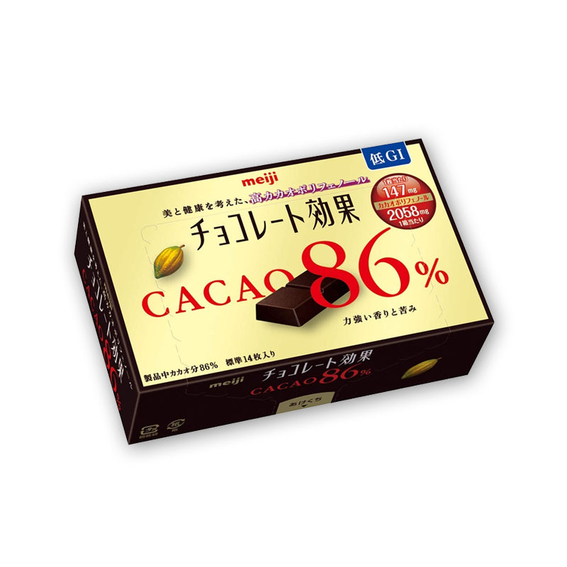 Meiji チョコレート効果 シリーズカカオ 72% 15個入