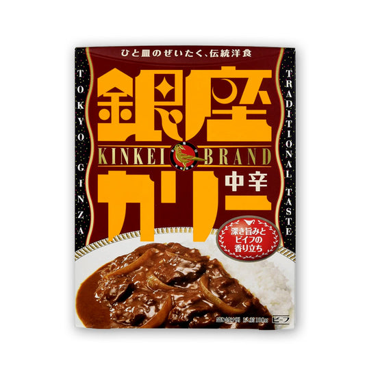 Meiji 銀座カリー 中辛180g