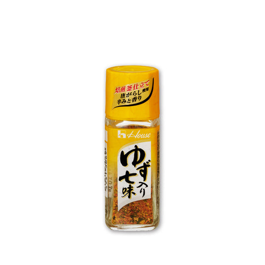 ハウス食品 ゆず入り七味14g