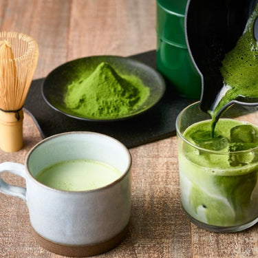 ミルクでつくる  抹茶ラテ