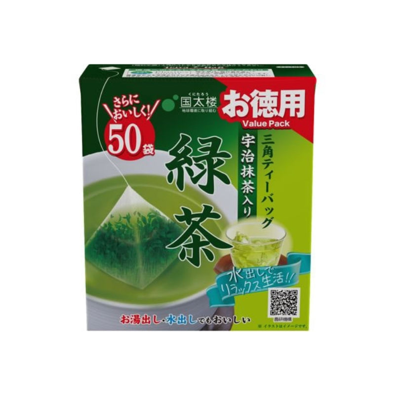 国太楼 お徳用茶 三角ティーバッグ シリーズ玄米茶50袋入